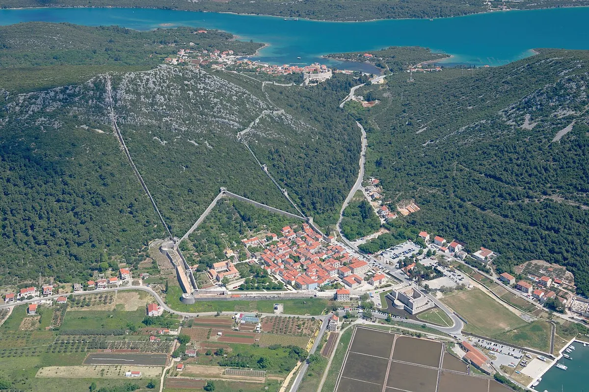 Walls of Ston, Croatia
