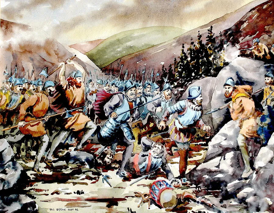 Battle of Glenmalure, Ireland