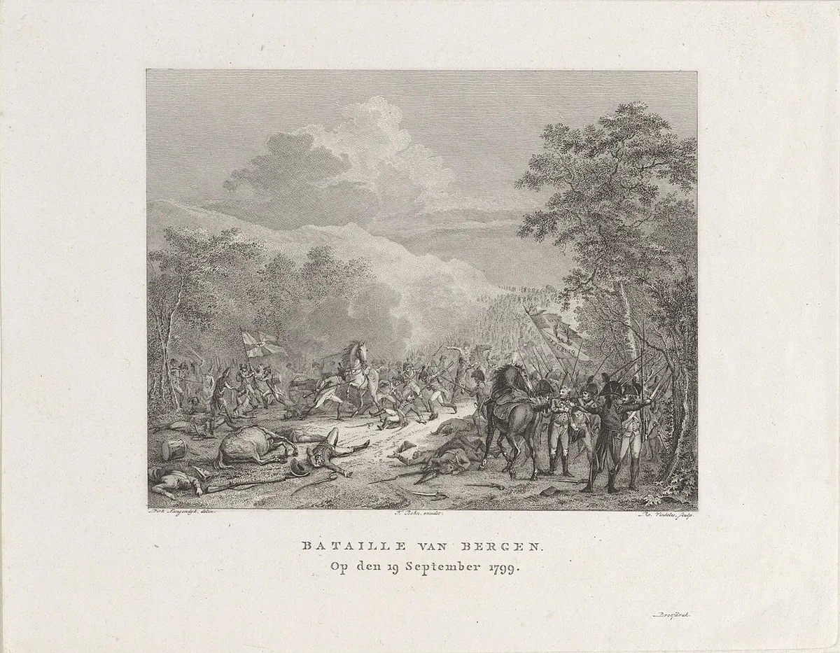 Battle of Bergen (1799), the Netherlands