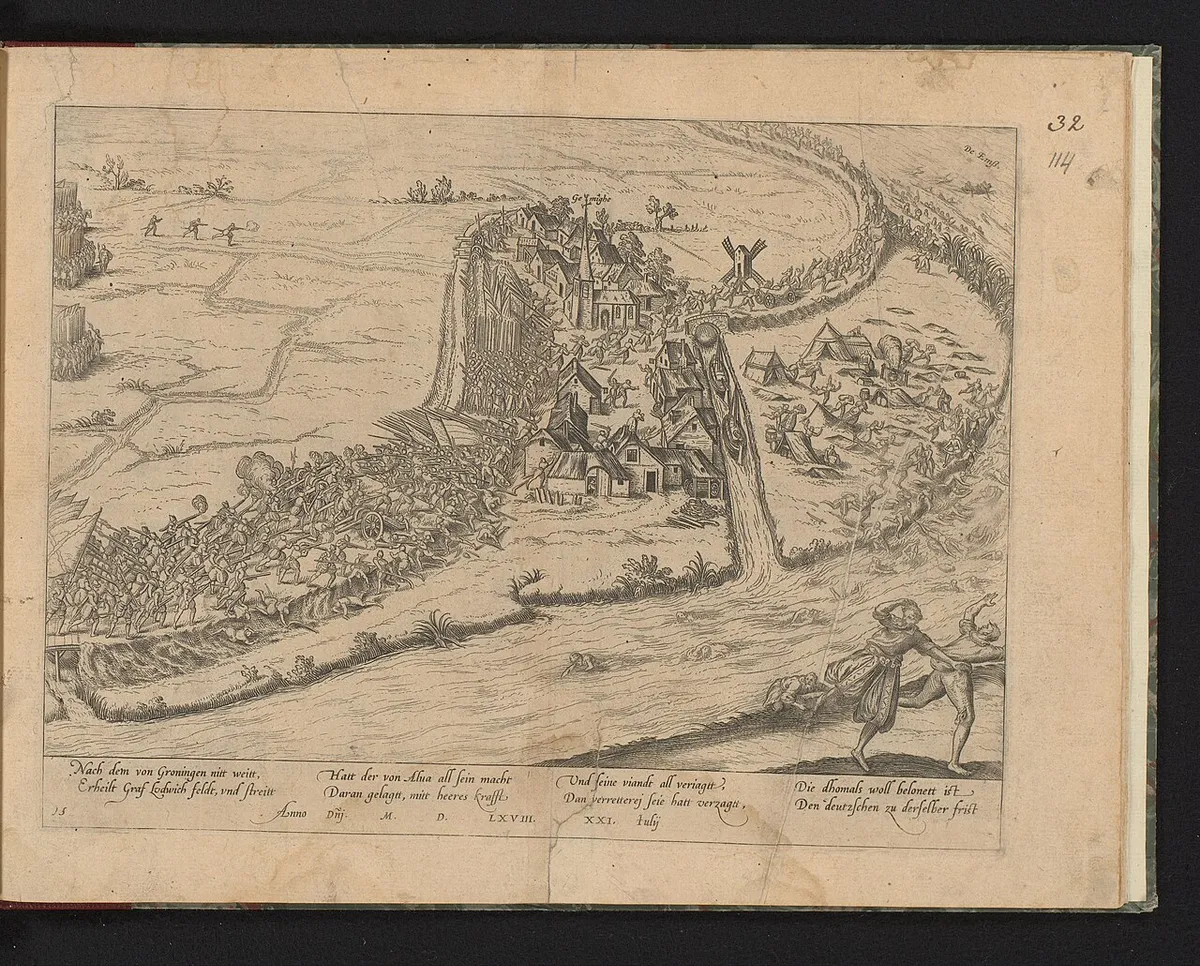 Battle of Jemmingen (1568), the Netherlands