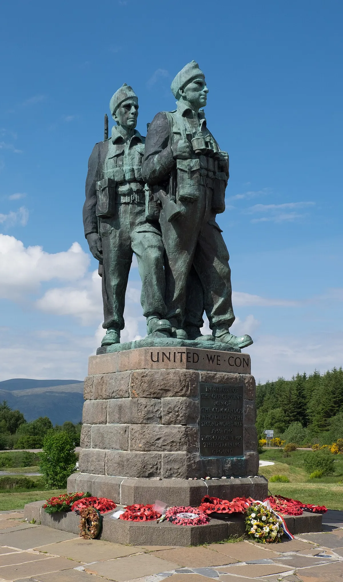 Commando Memorial, Scotland